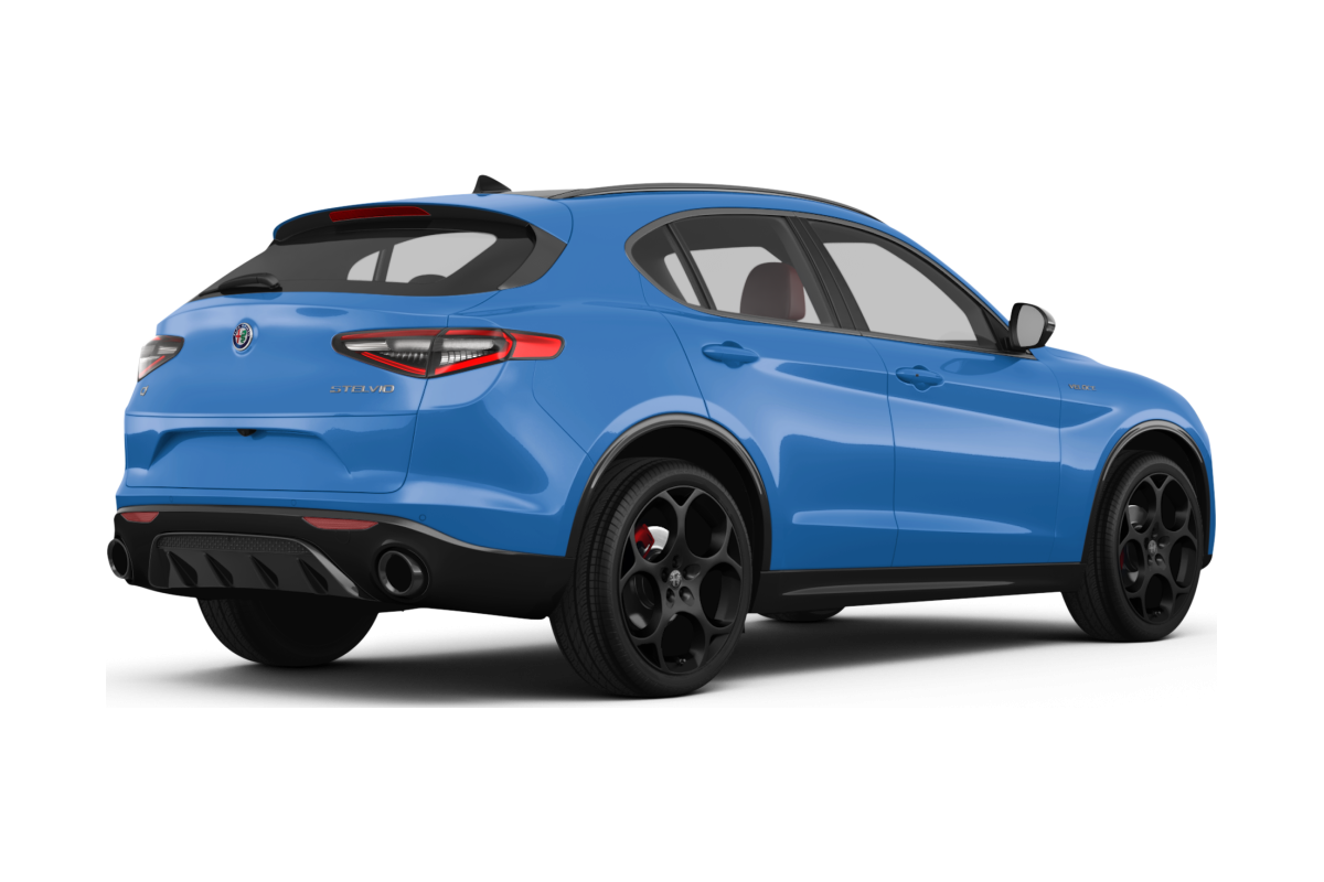 Alfa Romeo Stelvio - Back view Alfa Romeo Stelvio - Back view