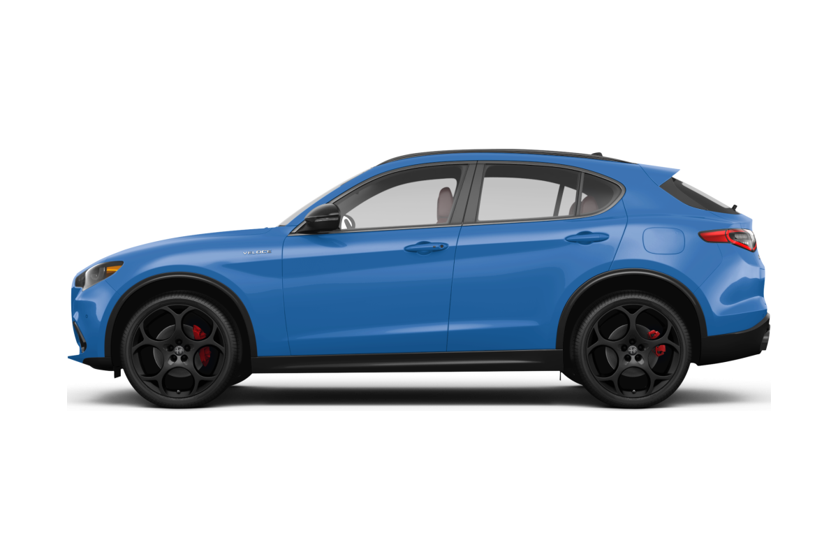 Alfa Romeo Stelvio - Side view Alfa Romeo Stelvio - Side view